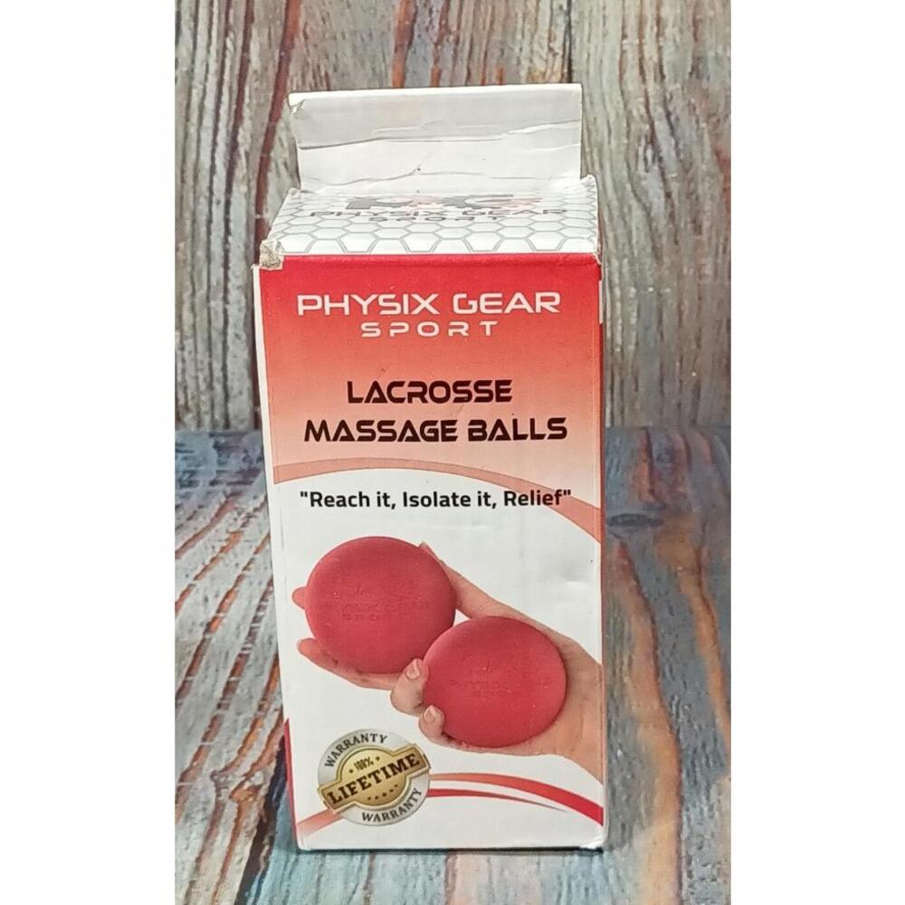 Physix Gear Sport Lacrosse Massage Balls‎ - Muscle Relief and Trigger Point Pain